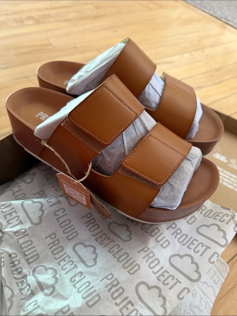 Project Cloud Women's Sandals — Neutral Beige/Tan - Picture 5 of 7